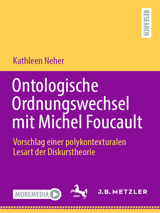 Title details for Ontologische Ordnungswechsel mit Michel Foucault by Kathleen Neher - Available